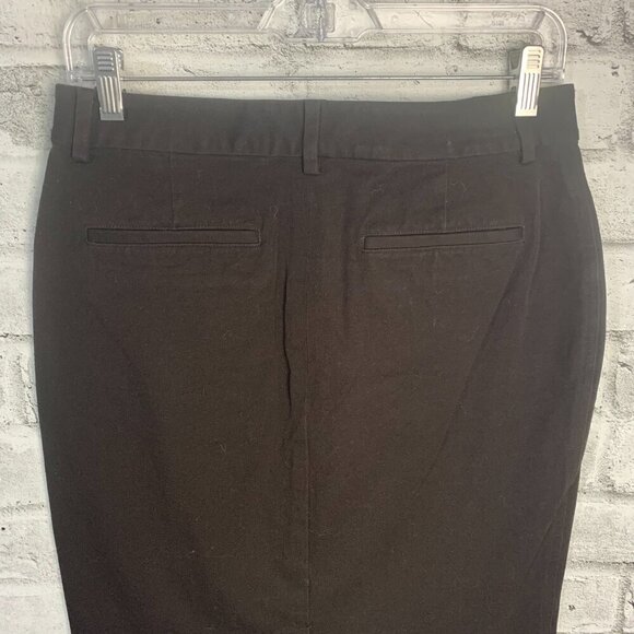 Lauren Ralph Lauren Chocolate Brown Straight Pencil Skirt - Picture 6 of 11